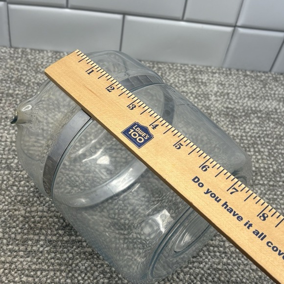 Pyrex VTG Glass Coffee Pot Stainless Steel Trim Acrylic Handle‎ 9 Cup 7759 - Picture 16 of 16